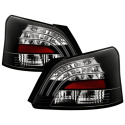 Toyota Yaris 07-09 4Dr LED Bakljus - Svarta (Passar ej hatchback) Spyder Auto