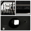 Toyota Yaris 07-09 4Dr LED Bakljus - Svarta (Passar ej hatchback) Spyder Auto
