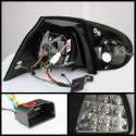 Volkswagen Golf V 06-09 (LED-blinkers) LED Bakljus - Svarta Spyder Auto