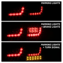 Volkswagen Golf / GTI 10-13 LED Bakljus - Svarta Spyder Auto