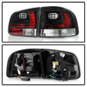Volkswagen Touareg 03-07 LED Bakljus - Svarta Spyder Auto