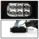 Volkswagen Touareg 03-07 LED Bakljus - Svarta Spyder Auto