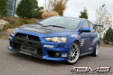 EVO X Frontmonterad Intercooler Med Logo AMS Performance