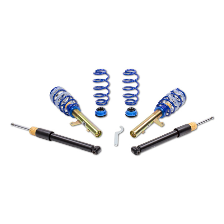 Audi A3 8V Sedan Sportback, FWD Multilink bakaxel Fjäderben Ø 50mm / Höjdjusterbara Coilovers AP Suspension i gruppen Välj bilmodell / Audi / A3 - S3 - RS3 (8V) 2012-2019 / Chassi / Coilovers hos DDESIGN Scandinavia AB (AP-1151000J)