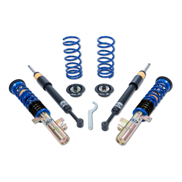 Ford Focus MK2 DA3, DB3 Höjdjusterbara Coilovers AP Suspension i gruppen Välj bilmodell / Ford / Focus Mk2 Inkl. ST 04-10 / Chassi / Fjädring hos DDESIGN Scandinavia AB (AP-11530021)