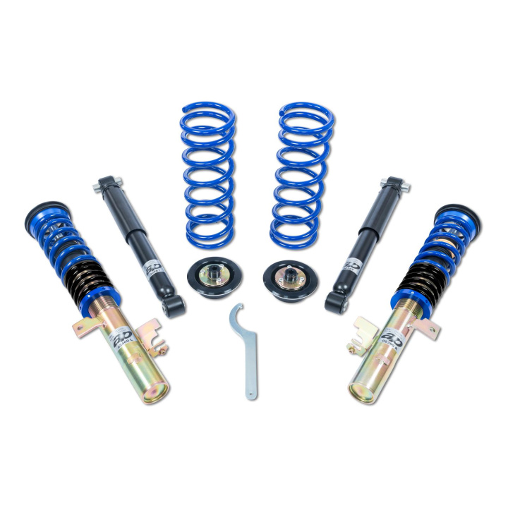 Ford Focus MK2 DA3, DB3 Turnier Kombi Höjdjusterbara Coilovers AP Suspension i gruppen Välj bilmodell / Ford / Focus Mk2 Inkl. ST 04-10 / Chassi / Fjädring hos DDESIGN Scandinavia AB (AP-11530022)