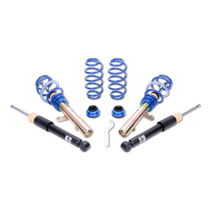 Volkswagen Beetle 16 FWD , Multilink bakaxel, Fjäderbensdiameter 55mm /IRS Höjdjusterbara Coilovers AP Suspension i gruppen Välj bilmodell / VW / Beetle 11+ / Chassi / Coilovers hos DDESIGN Scandinavia AB (AP-1158000A)