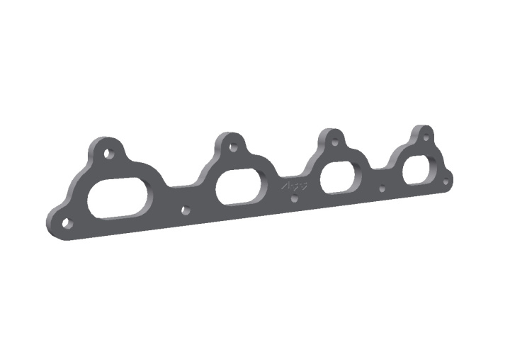 Grenrörsfläns Rödmotor Volvo B234 16v – 10mm i gruppen Välj bilmodell / Volvo / 740 - 745 - 760 1984-1992 / Tuning hos DDESIGN Scandinavia AB (AS-007004-01)
