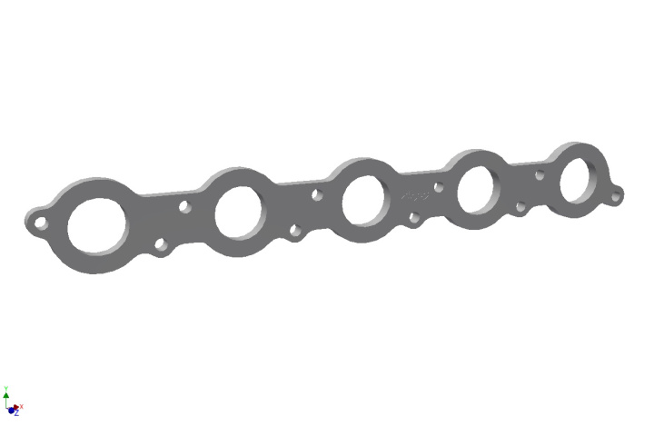Grenrörsfläns Mercedes OM602 – 10mm i gruppen Välj bilmodell / Mercedes Benz / E-Class 95-02 (W210) / Tuning hos DDESIGN Scandinavia AB (AS-007011-01)