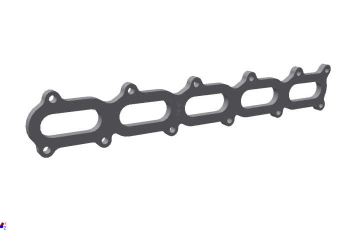 Grenrörsfläns Mercedes OM605 – 10mm i gruppen Välj bilmodell / Mercedes Benz / C-Class 93-01 (W202) / Tuning hos DDESIGN Scandinavia AB (AS-007013-01)