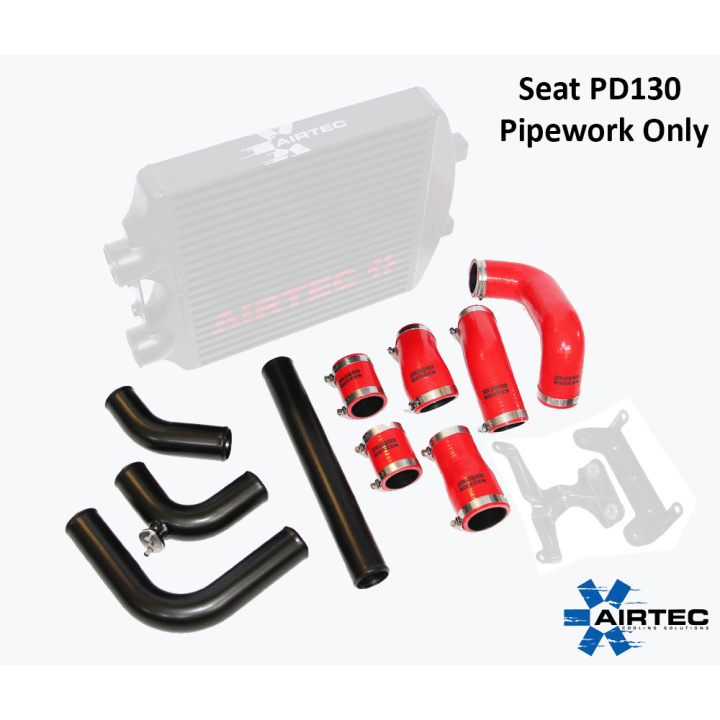 Skoda Fabia VRS, Seat Ibiza MK4, VW Polo 1.9 PD130 Diesel Intercoolerrörskit Kit AirTec i gruppen Välj bilmodell / VW / Polo 94-00 / Tuning hos DDESIGN Scandinavia AB (ATINTVAG31)