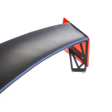 Ford Fiesta ST180/200 MK7 2008-2017 Bakvinge Glasfiber / Kolfiber AirTec (Glasfiber, Vit)