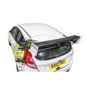 Ford Fiesta ST180/200 MK7 2008-2017 Bakvinge Glasfiber / Kolfiber AirTec (Glasfiber, Vit)