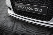 Audi A3 Sedan 8V 2013-2016 Frontsplitter V.2 Maxton Design