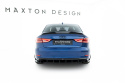 Audi A3 Sedan 8V (Version with single exhaust tips on one side) 2013-2016 Diffuser Maxton Design