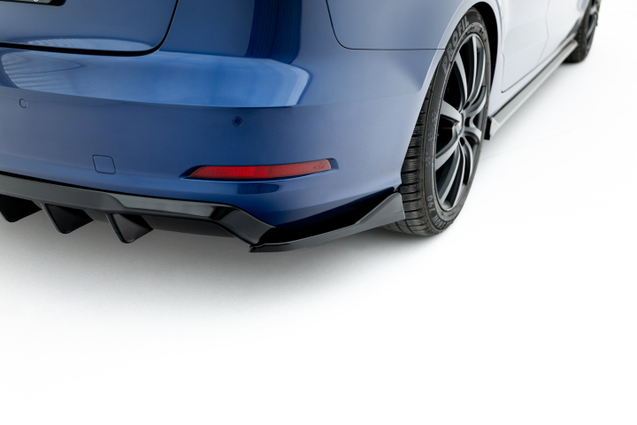 Audi A3 Sedan 8V 2013-2016 Bakre Sidoextensions Maxton Design i gruppen Välj bilmodell / Audi / A3 - S3 - RS3 (8V) 2012-2019 / Styling hos DDESIGN Scandinavia AB (AU-A3-3-S-RSD1G)