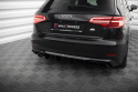 Audi A3 Sportback 8V Facelift 2016-2020 Diffuser (För Singelutblås på Vänster Sida) Maxton Design