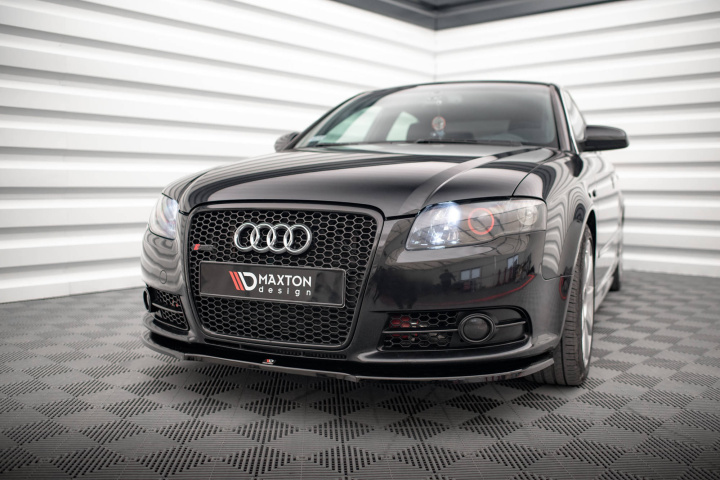 Audi A4 B7 S-Line 2004-2007 Frontsplitter V.1 Maxton Design i gruppen Välj bilmodell / Audi / A4 - S4 - RS4 (B7) 2004-2008 / Styling hos DDESIGN Scandinavia AB (AU-A4-B7-SLINE-FD1G)