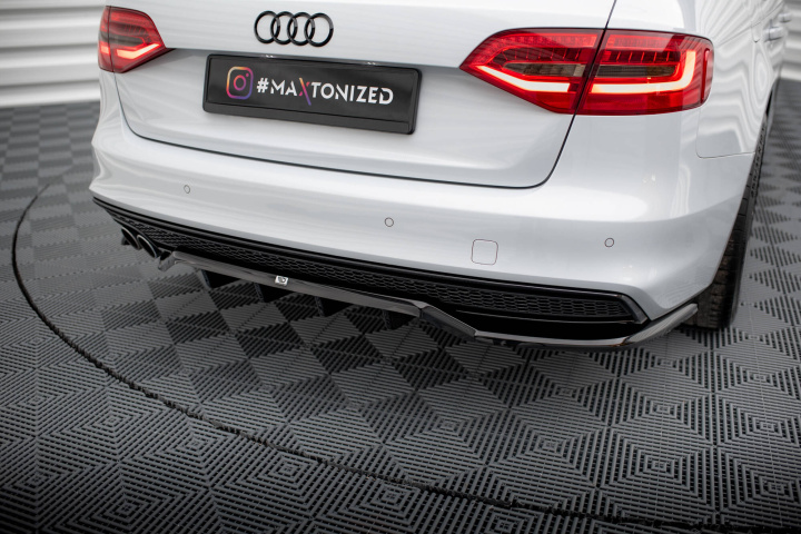 Audi A4 Competition B8 Facelift 2011-2015 Diffuser Maxton Design i gruppen Välj bilmodell / Audi / A4 - S4 - RS4 (B8) 2007-2014 / Styling / Bak hos DDESIGN Scandinavia AB (AU-A4-B8F-COMP-RSD1G-RD1G)