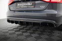 Audi A4 B8 Facelift 2011-2015 Bakre Diffuser (Med Dubbla utblås på ena sidan) Maxton Design