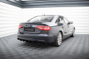Audi A4 B8 Facelift 2011-2015 Bakre Diffuser (Med Dubbla utblås på ena sidan) Maxton Design