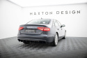 Audi A4 B8 Facelift 2011-2015 Bakre Diffuser (Version utan Utblås) Maxton Design