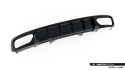 Audi S4 / A4 S-Line Sedan / Avant B9 2016-2019 (Med trapezoidal-utblås) Bakre Diffuser (Med Splitters) Maxton Design