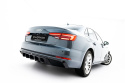Audi A4 S-Line Sedan / Avant B9 2016-2019 Bakre Diffuser (Med Splitters) V.2 Maxton Design