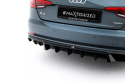 Audi A4 S-Line Sedan / Avant B9 2016-2019 Bakre Diffuser (Med Splitters) V.2 Maxton Design