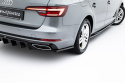 Audi A4 / A4 S-Line / S4 Sedan / Avant B9 2015- 2019 Bakre Sidoextensions Maxton Design