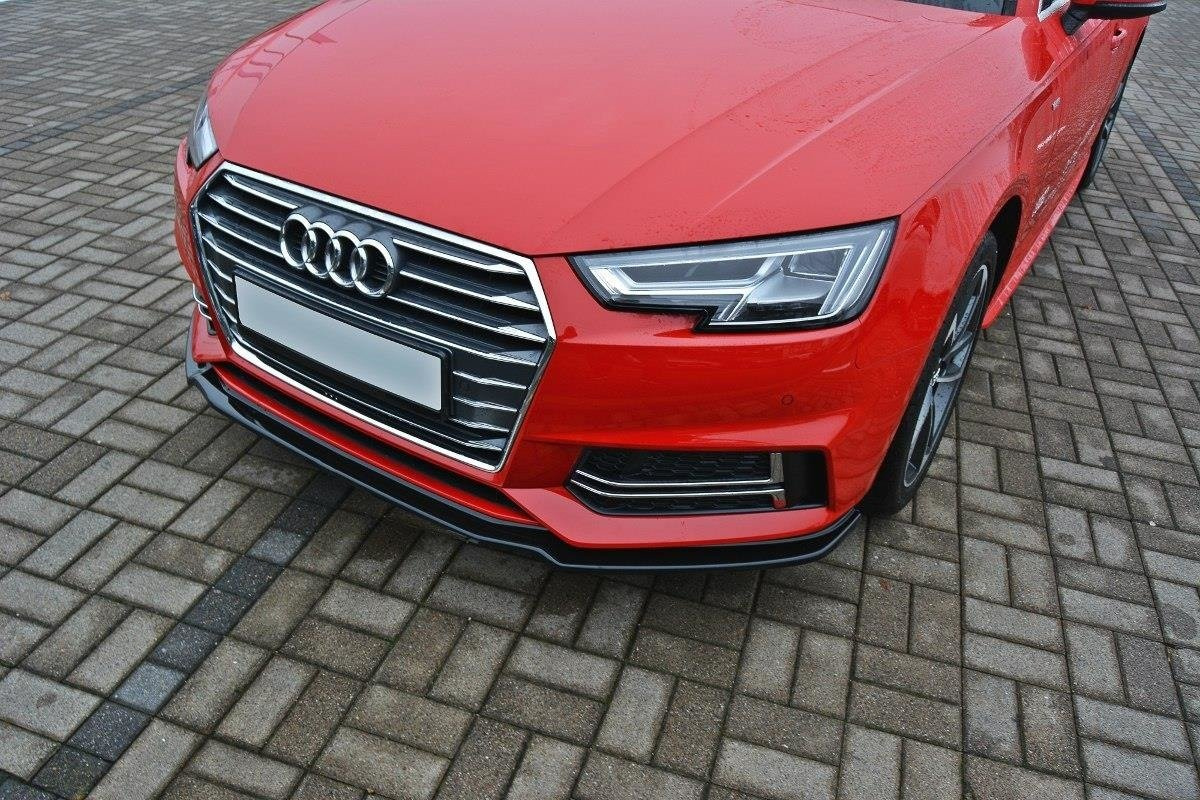 B9 Audi A4 B9 S-Line 2015-2019 Frontsplitter V.1 Maxton Design | DDESIGN