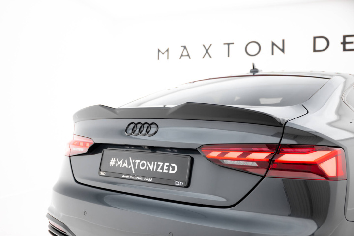 Audi A5 Sportback F5 2017-2019 Vingextension 3D Maxton Design i gruppen Välj bilmodell / Audi / A5 - S5 - RS5 (F5) 2016+ / Styling hos DDESIGN Scandinavia AB (AU-A5-2F-SB-CAP3D1G)