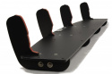 Audi A6 S-Line C7 (1 dubbelutblås) 2011-2014 Diffuser Maxton Design