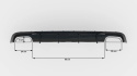 Audi A6 / A6 C7 S-line/ S6 C7 Facelift 2014-2017 Bakre Diffuser V.2 Maxton Design