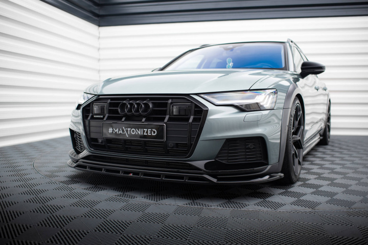 Audi A6 Allroad C8 2018-2023 Frontsplitter V.1 Maxton Design i gruppen Välj bilmodell / Audi / A6 - S6 - RS6 (C8) 2018+ / Styling hos DDESIGN Scandinavia AB (AU-A6-C8-AR-FD1G-FD1RG)