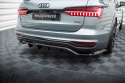 Audi A6 Allroad C8 2018-2023 Bakre Splitter (Med Splitters) V.1 Maxton Design