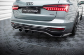 Audi A6 Allroad C8 2018-2023 Bakre Splitter (Med Splitters) V.1 Maxton Design
