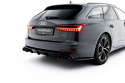 Audi A6 Sedan / Avant C8 / C8 Facelift 2018-2023 Diffuser med Avgasutblås Imitationer Maxton Design