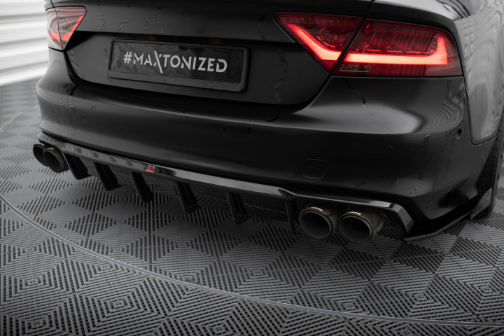 Audi S7 C7 2012-2014 Bakre Diffuser Maxton Design i gruppen Välj bilmodell / Audi / A7 - S7 - RS7 (4G8) 2010-2018 / Styling hos DDESIGN Scandinavia AB (AU-A7-C7-SLINE-RS1GOO_OO)