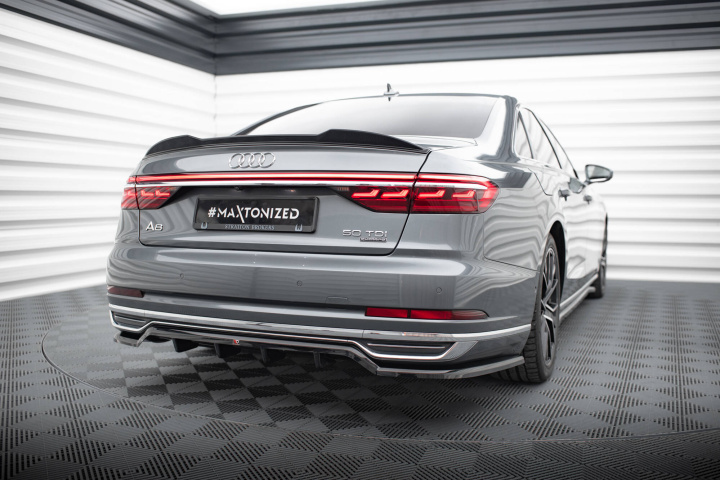 Audi A8 D5 2017-2021 Bakre Splitter / Diffuser Maxton Design i gruppen Välj bilmodell / Audi / A8 - S8 (D5) 2019+ hos DDESIGN Scandinavia AB (AU-A8-D5-RD1G-RD2G)