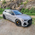 Audi e-Tron S-Line 2018-2022 Frontsplitter V.1 Maxton Design