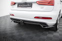 Audi Q3 S-line 8U 2011-2014 Bakre Splitter (Med Splitters) V.1 Maxton Design