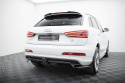 Audi Q3 S-line 8U 2011-2014 Bakre Splitter (Med Splitters) V.1 Maxton Design