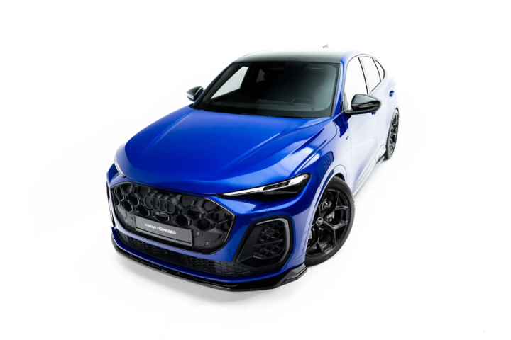 Audi Q5 S-Line Sportsback/SUV Mk3 2024+ Frontsplitter Maxton Design i gruppen Välj bilmodell / Audi / Q5 (80A) 2017+ hos DDESIGN Scandinavia AB (AU-Q5-3-SLINE-FD1G)