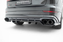 Audi SQ8 / Q8 S-Line Mk1 Facelift 2023+ Bakre Splitter (Med Splitters) V.2 Maxton Design