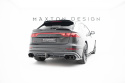 Audi SQ8 / Q8 S-Line Mk1 Facelift 2023+ Bakre Splitter (Med Splitters) V.2 Maxton Design
