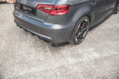 Audi RS3 8V Sportback 2015-2016 Bakre Sidoextensions Maxton Design