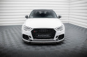 Audi RS3 8V (Facelift) Sedan 2017-2020 Frontsplitter V.3 Maxton Design