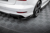Audi RS3 8V Sedan Facelift 2017-2020 Bakre Sidoextensions V.3 Maxton Design