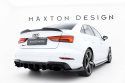 Audi RS3 Sedan 8V Facelift 2016-2020 Bakre Sidoextensions V.5 Maxton Design